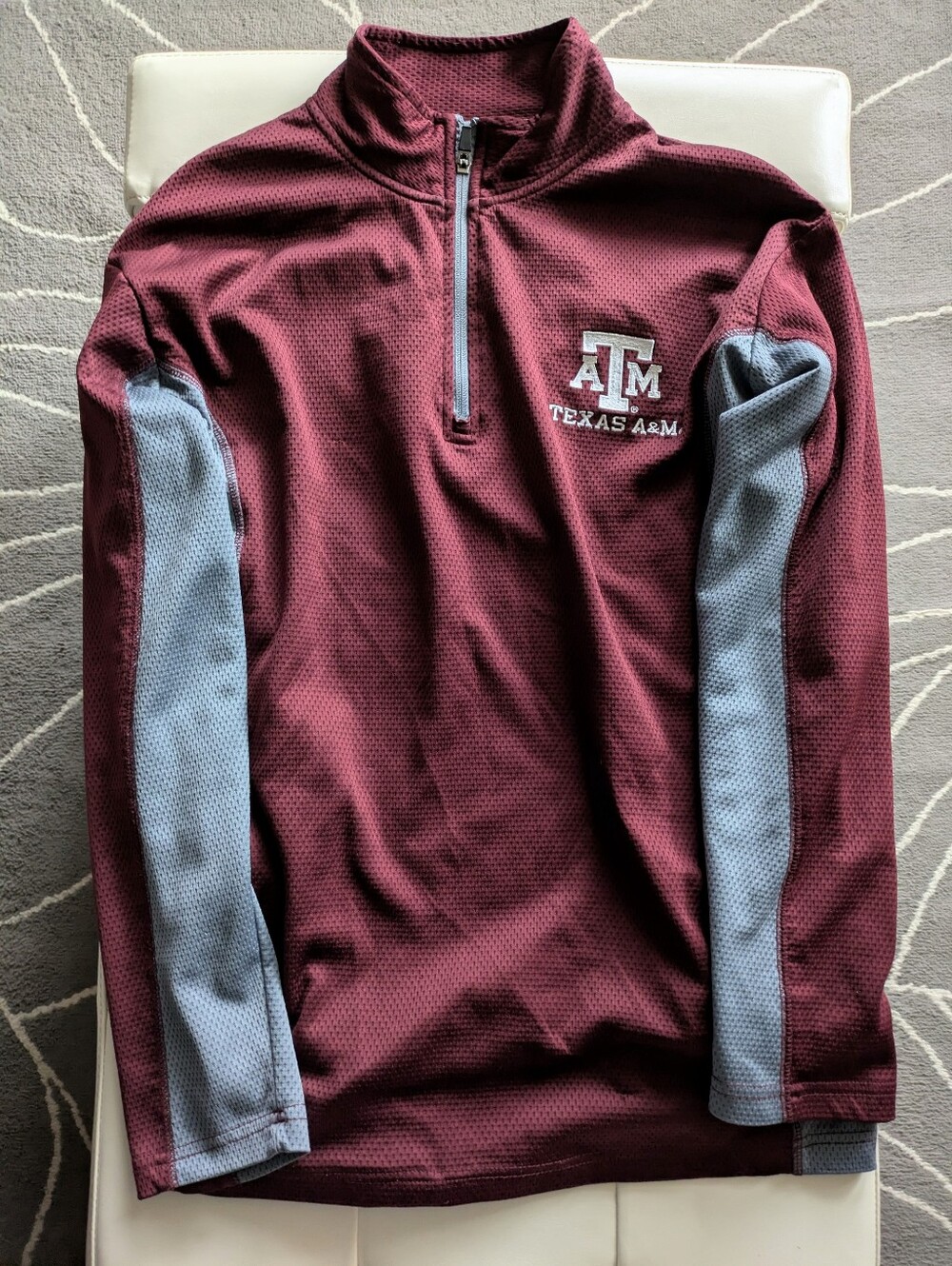 Texas A& M Aggies Quarter Zip Pull Over